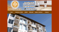 Desktop Screenshot of hotelsymer.com